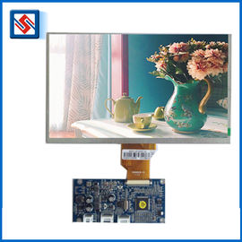 9インチTft 800 * 480ドット マトリクスLCDの表示モジュールのバックライトSPI/PCBのないMCUインターフェイスゆとり色 