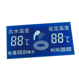 給湯装置のためのTransmissive青いフィルムHTN LCDの表示の否定的なパネル