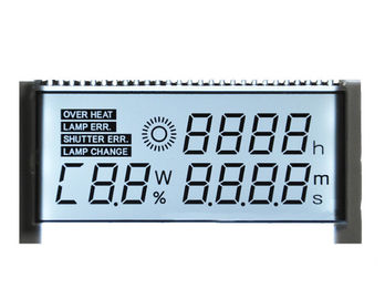 方法を運転する車のダッシュボード1/4の義務のための注文の陽性STN LCDの表示7の区分