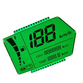 緑のバックライトの静的な運転方法の速度計の表示LCD