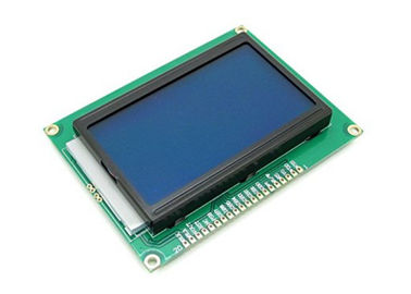 5V 12864 LCDの表示モジュール128 x 64の点の青いバックライトが付いている写実的なマトリックスの穂軸Lcdスクリーン