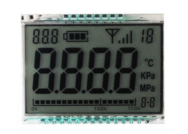 メートル3.3Vのためのディジット7の区分TN反射LCDの表示の注文のサイズ