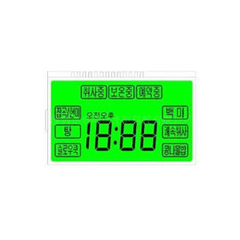 注文のサイズ7の区分正方形スクリーンHTN LCDの表示12 PINの静的な運転方法