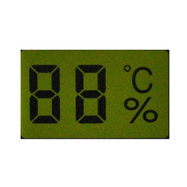 注文の形2ディジットLCDスクリーンTN LCDの表示の作動の臨時雇用者-30-+80℃