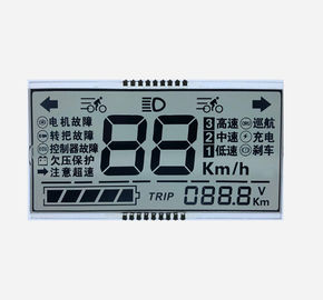 バックライトが付いているシマウマのコネクターの燃料ディスペンサーLCDの表示/Transmissive LCDスクリーン