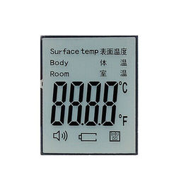 習慣Lcd 7の区分表示医療機器のための赤外線温度計Lcdスクリーン