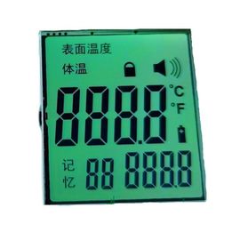 赤外線温度計のためのRGB TN LCDの区分表示