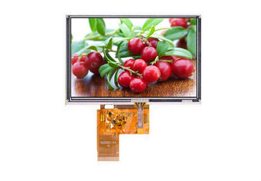 5.0インチTFT LCDの表示800 * 480タッチ画面16/18/24bit RGBインターフェイス高い明るさのTftスクリーン