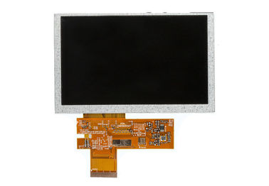 5.0インチTFT LCDの表示800 * 480タッチ画面16/18/24bit RGBインターフェイス高い明るさのTftスクリーン