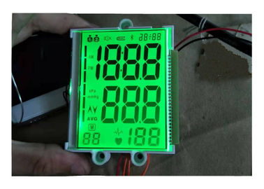 血圧計のための習慣LCDの陽性4ディジットの区分TN Lcdのパネル・ディスプレイ