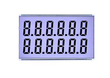 TN LCDの表示燃料のダッシュボードのための注文ディジットLcd 7の区分表示透明なLcdスクリーン モノクロLcdのパネル