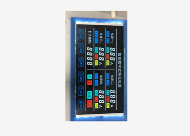 産業VA LCDの表示7の区分LCDモジュールの理性的なデジタル浄化システムのための注文のサイズLCDの表示