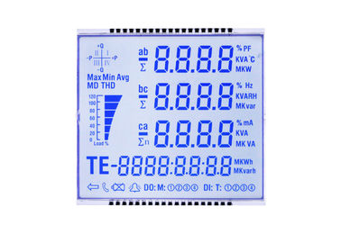 電子プロダクトのためのハイ・コントラストSTN LCDの表示7の区分の広い観覧