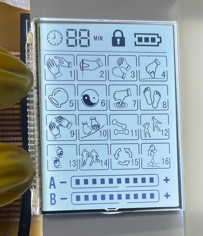 3.6V プラスのマトリックス HTN LCD ディスプレイ 伝達型グラフィック LCD ディスプレイ マッサージ機用