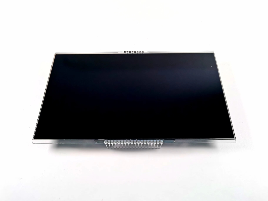 12 O 時計 ネガティブ VA LCD ディスプレイ ブラックセグメント デジタル グラフィック LCD ガラス VA パネル