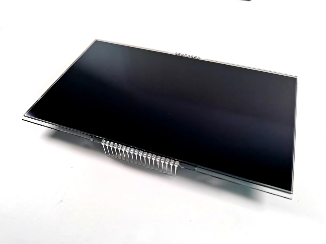 12 O 時計 ネガティブ VA LCD ディスプレイ ブラックセグメント デジタル グラフィック LCD ガラス VA パネル