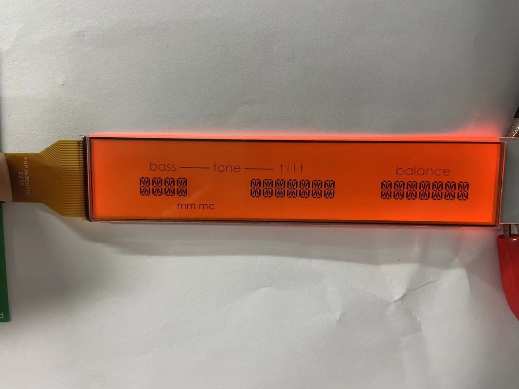 ポジティブマトリックス HTN LCDディスプレイ モノクロム7セグメント 伝送型グラフィックLCDスクリーン オーディオ