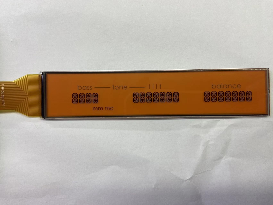 ポジティブマトリックス HTN LCDディスプレイ モノクロム7セグメント 伝送型グラフィックLCDスクリーン オーディオ