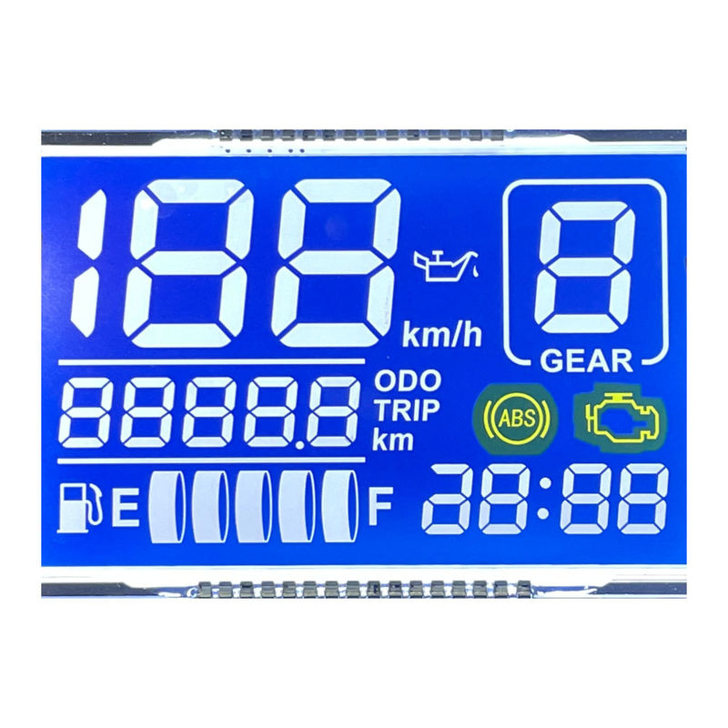 工場 品質 良い カスタマイズ マトリックス HTN LCD ディスプレイ モノクロム 7 セグメント グラフィック LCD ディスプレイ バイク 機器