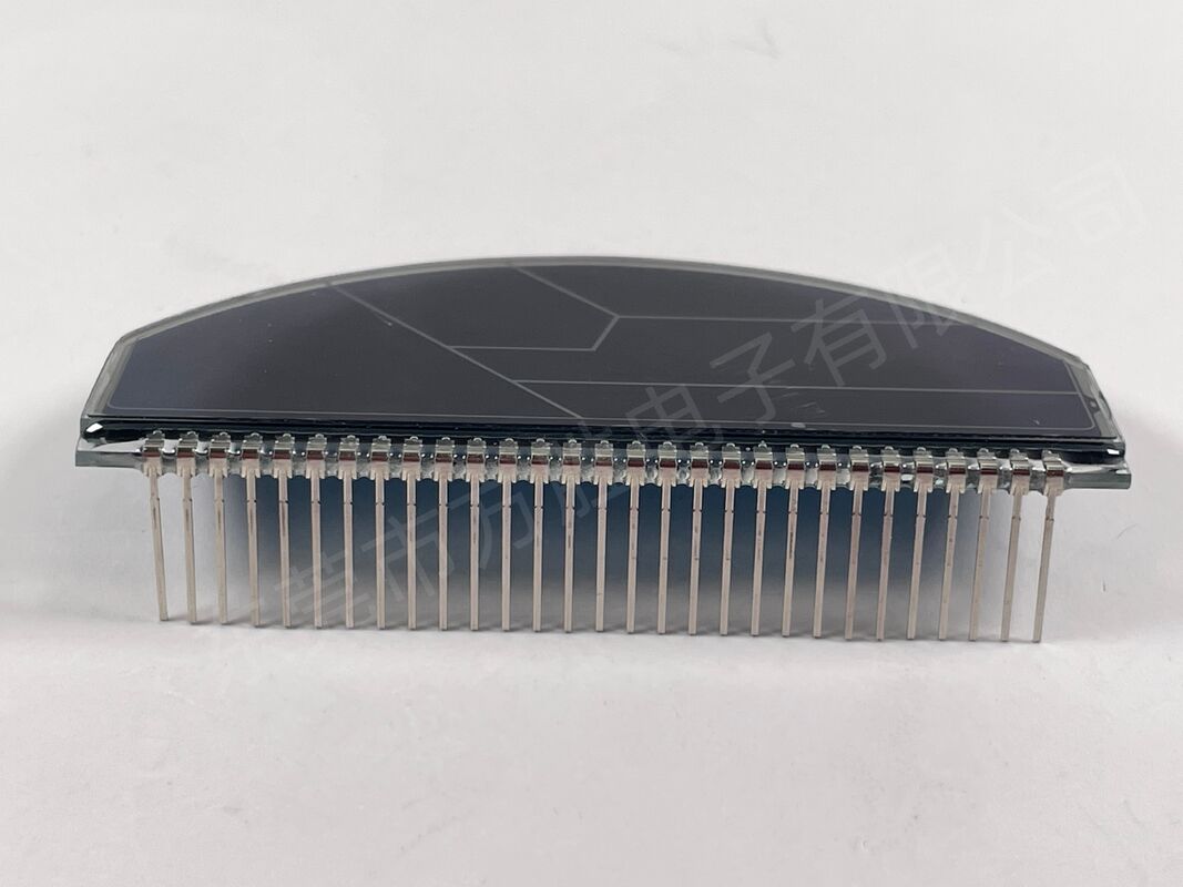 カスタムブルーフィルムオートバイLCDスクリーンLCDモノクロディスプレイ 半円形スピードメーターLCDディスプレイ