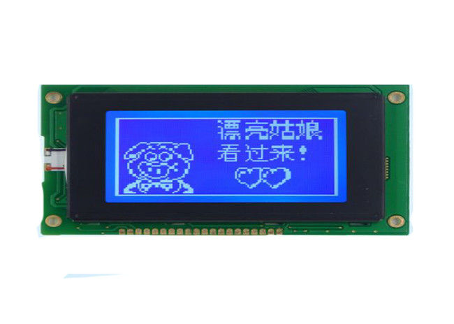 3.2インチ128 x 64ドットマトリックス液晶ディスプレイグラフィックSTN 20ピンLEDバックライト付き
