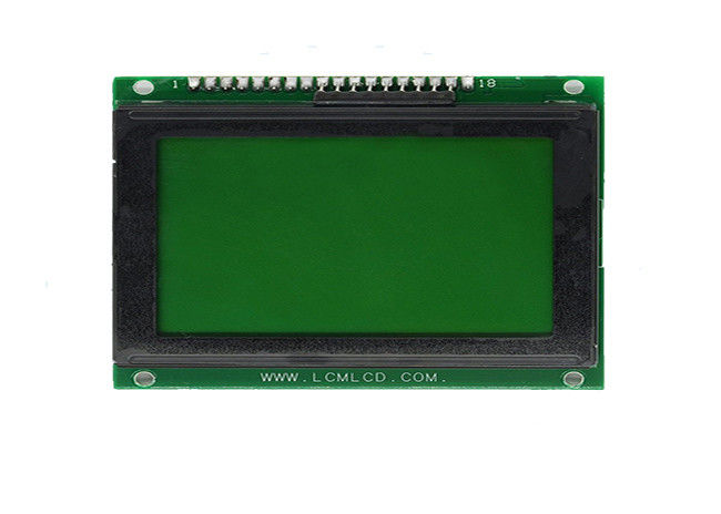 18のピン128 x 64写実的なLCDモジュールのStnの陽性12864スクリーンTNの視野角