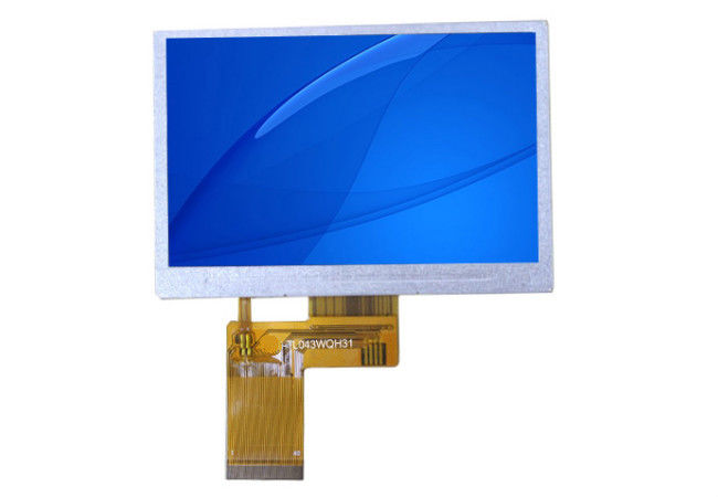 4.3インチ480 * 272 TFT LCDの産業のための抵抗タッチスクリーンのパネル24ビット