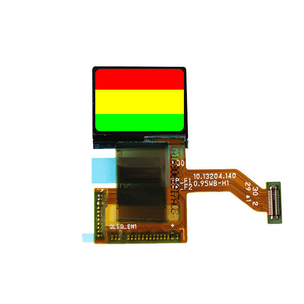 正方形の小さいAM OLEDの表示モジュール180 x SPIインターフェイスとの120決断0.95インチ