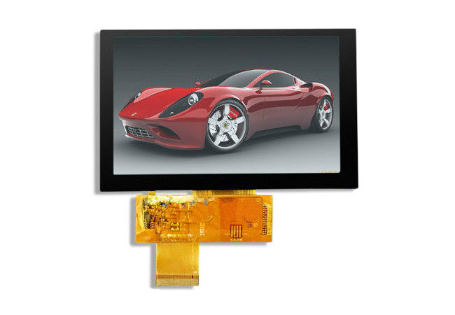 5.0インチTFT LCDの表示800 * 480タッチ画面16/18/24bit RGBインターフェイス高い明るさのTftスクリーン