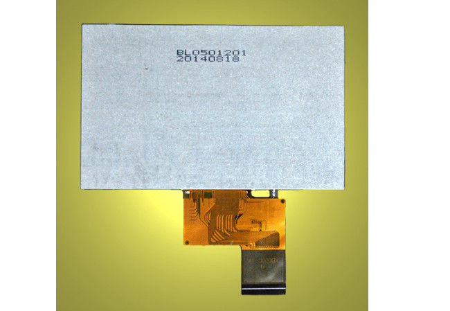 5.0インチTFT LCDの表示800 * 480タッチ画面16/18/24bit RGBインターフェイス高い明るさのTftスクリーン