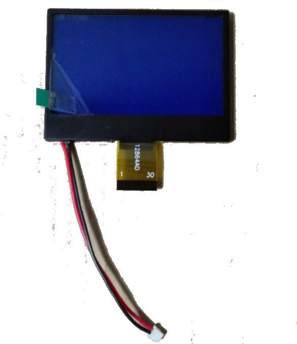 写実的なタイプ コグLCDモジュール128 * 64の決断のTransflectiveモード3.0V