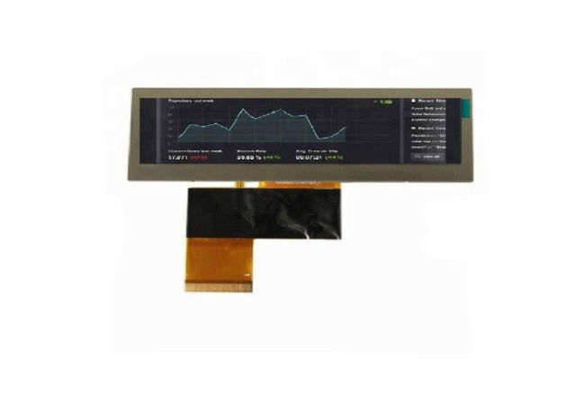3.8 40のピンRGBインターフェイスと伸びるインチTFT LCDモジュール480 * 72棒タイプ 