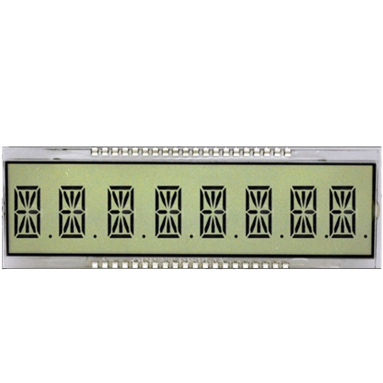 3.5 Vの器械のための注文のサイズ7の区分LCDの表示TN Lcdモジュール