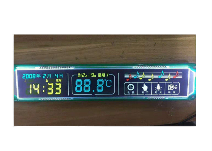車の搬送システムのための5.0V FSTN LCDの表示/TransflectiveモノクロLCDの表示