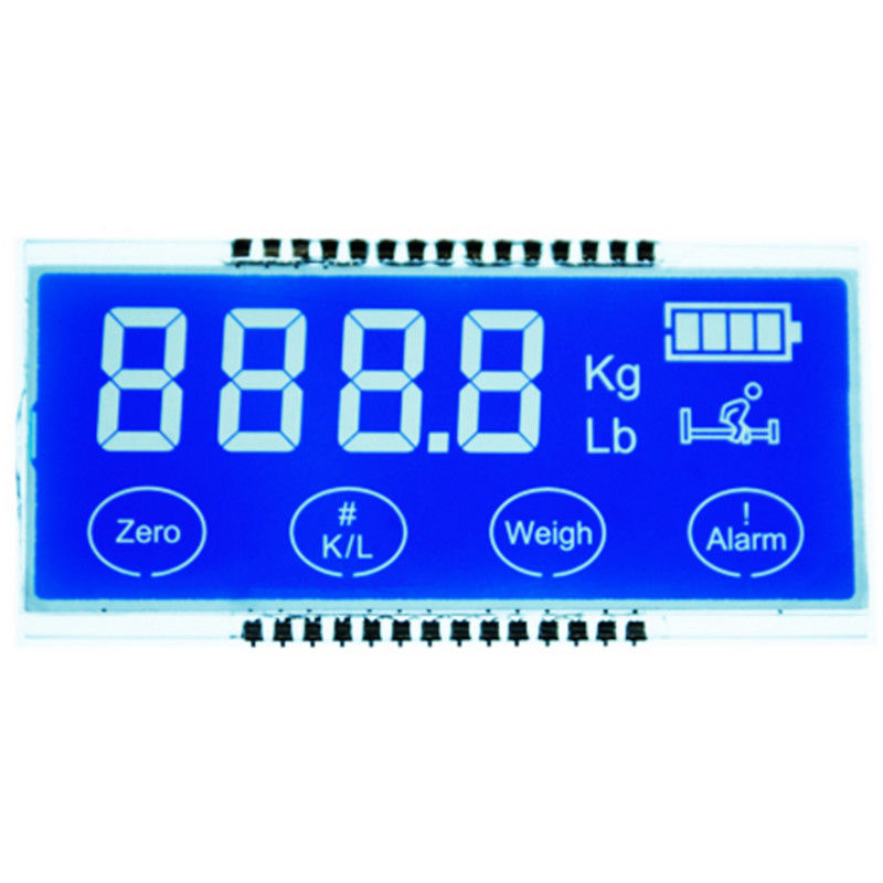 2.8 V HTN LCDの表示パネルの習慣7の区分ハイ・コントラスト白いLED