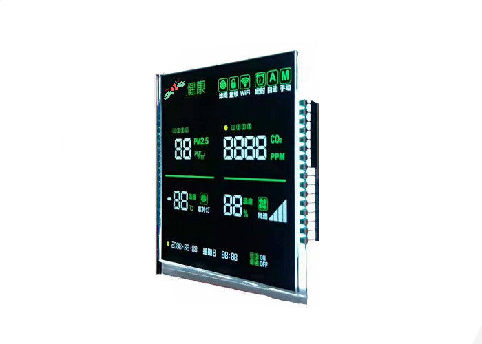 3.5V VA LCDの表示Transmissiveモノクロ数字スクリーン7の区分ディジットLCDモジュール