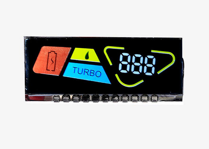 Lcdは8数VA DFSTN Lcd 7区分の10進数表示装置の否定的なハイ・コントラストLcdモード広い視野角スクリーンを表示する