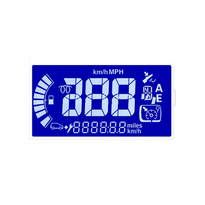 TN 6時計器用モノクロ半透過型カスタムLcdディスプレイ