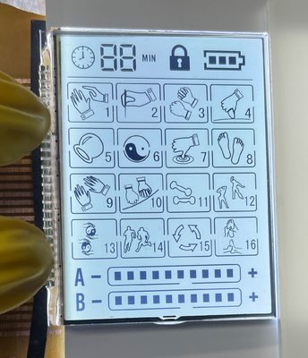 3.6V プラスのマトリックス HTN LCD ディスプレイ 伝達型グラフィック LCD ディスプレイ マッサージ機用