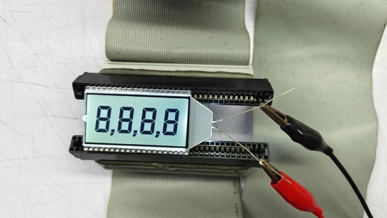 工場 ベストセラー カスタマイズ マトリックス HTN LCD ディスプレイ モノクロム 7 セグメント グラフィック LCD ディスプレイ オイル ディスペンサー用