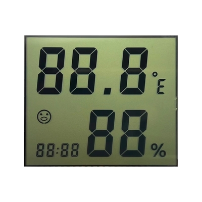 3.0 V トランスミシブ TN LCD ディスプレイ セグメント コード 水温計用のLCDスクリーン