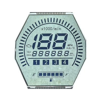工場 熱売り HTN LCD ディスプレイ 8 形 モノクロム 7 セグメント モーターサイクルの機器のためのグラフィック LCD ディスプレイ