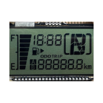 高品質 カスタム HTN LCD ディスプレイ 8 形 モノクロム 7 セグメント モーターサイクルの機器用 グラフィック LCD ディスプレイ