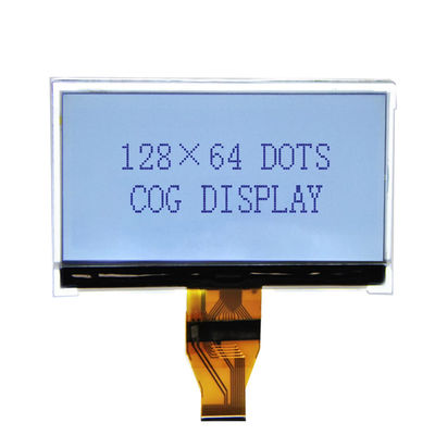 バックライト付きカスタム128x64グラフィック低消費電力モノクロLCD COG LCDディスプレイモジュール