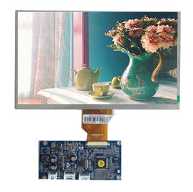 9インチTft 800 * 480ドット マトリクスLCDの表示モジュールのバックライトSPI/PCBのないMCUインターフェイスゆとり色 