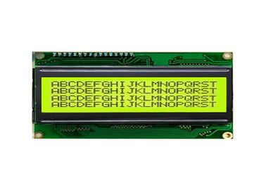 20 x 4 2004A LCM LCDの表示の黄色-緑スクリーン98 x 60 x 13.5mmの輪郭のサイズ 
