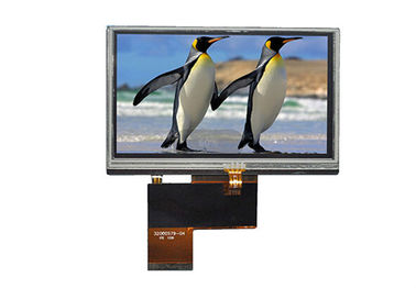 4.3インチ480 * 272 TFT LCDの産業のための抵抗タッチスクリーンのパネル24ビット