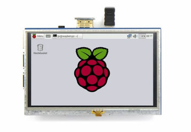 5.0インチのラズベリーPi TFTのタッチ画面、HDMI USBインターフェイスLCDのタッチ画面の表示