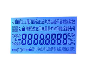 7つの区分のTransflective Lcdモジュール、電気メートルのためのFstnモノクロLcdモジュール