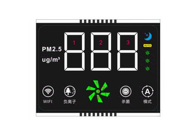 7つの区分LCDの表示/Termostatoのコントローラーのための正方形LCDモジュールVA否定的なLCD